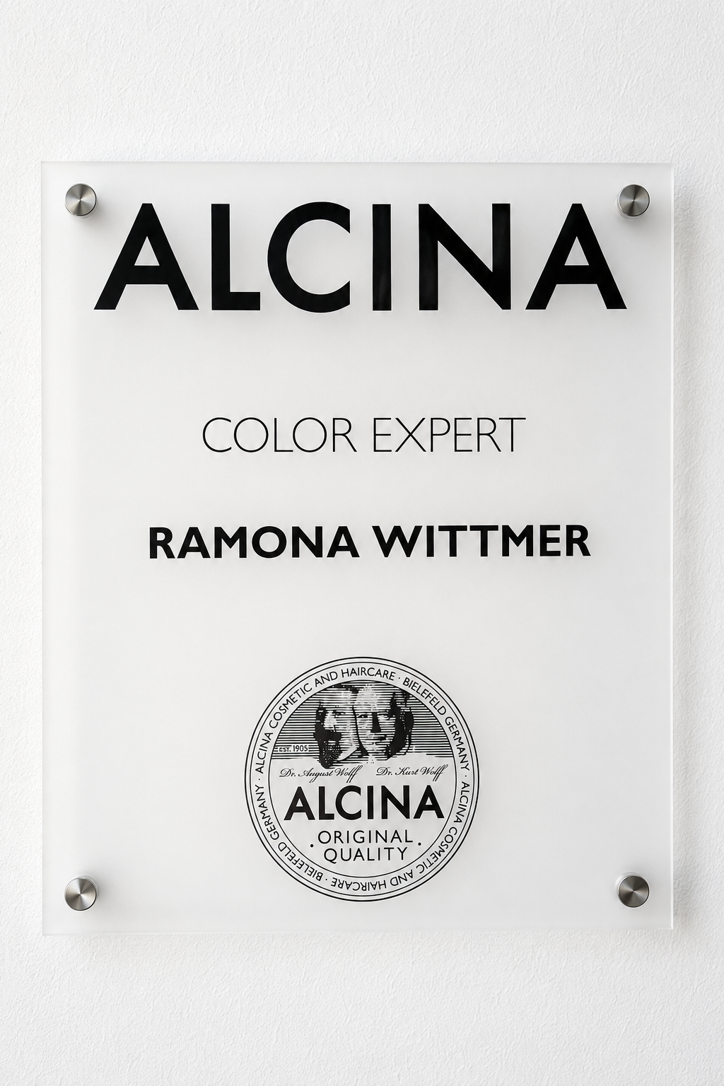 Alcina Color Expert Zertifikat – Ramona Wittmer